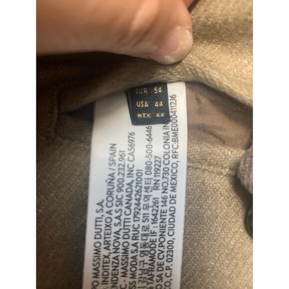 MASSIMO‎ DUTTI 100% linen blazer co-ord jacket - Picture 13 of 13